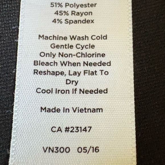 Talbots Dark Blue Grey Plaid Ankle Pants - Picture 5 of 8